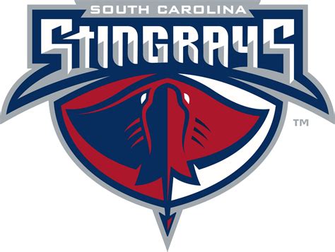 Stingrays mascot representing south carolina
